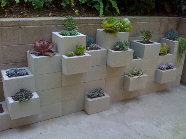 decorate with concrete blocks 11