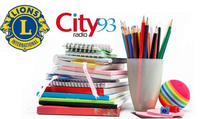 Λέσχη LIONS Κω: Δράση συλλογής σχολικών ειδών σε συνεργασία με τον ραδιοφωνικό σταθμό CITY93