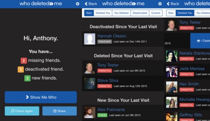 Who Deleted Me: Η εφαρμογή που σου δείχνει ποιος σε διέγραψε από φίλο στο Facebook!