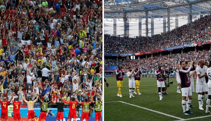 Μουντιάλ 2018: Γαλλία και Βέλγιο διεκδικούν το πρώτο εισιτήριο για τον τελικό