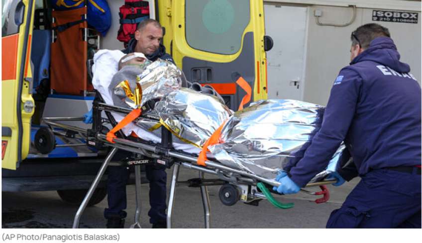 Τραγωδία ανοιχτά της Λέσβου: Πάνω σε βαρέλι εντοπίστηκε ο Αιγύπτιος που διασώθηκε – Έρευνες για 13 άτομα