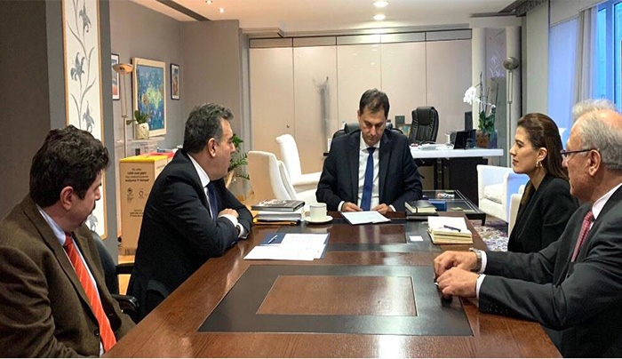 Συνάντηση ηγεσίας Υπουργείου Τουρισμού και Υφυπουργείου Ναυτιλίας Κύπρου για τη θαλάσσια σύνδεση μεταξύ των δύο χωρών