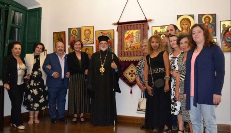 Εγκαίνια εκθέσεως έργων των μαθητών του Εργαστηρίου Βυζαντινής Αγιογραφίας