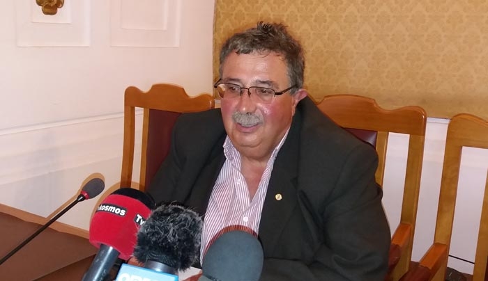 Συνέντευξη τύπου του Προέδρου κ. Μπαριανάκη για τα Σφαγεία Ρόδου¨