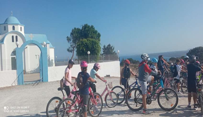 130 ποδήλατα από το δημοτικό σχολείο Κεφάλου