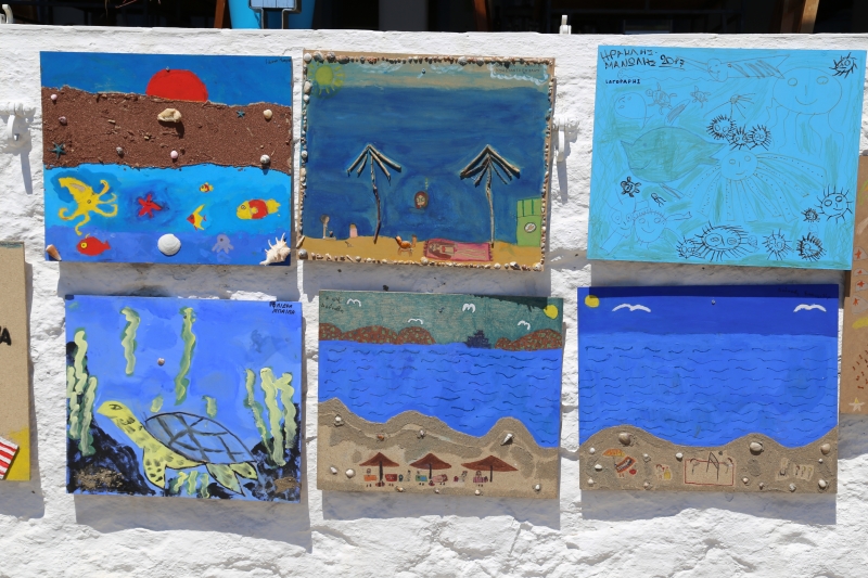 Δηλώσεις συμμετοχής των παιδιών από τις Κυκλάδες στην Υπαίθρια Έκθεση Παιδικής Ζωγραφικής 4 στη Σύρο για  την 1η Ολυμπιάδα Παιδικής Ζωγραφικής της Παιδικής Πινακοθήκης Ελλάδας