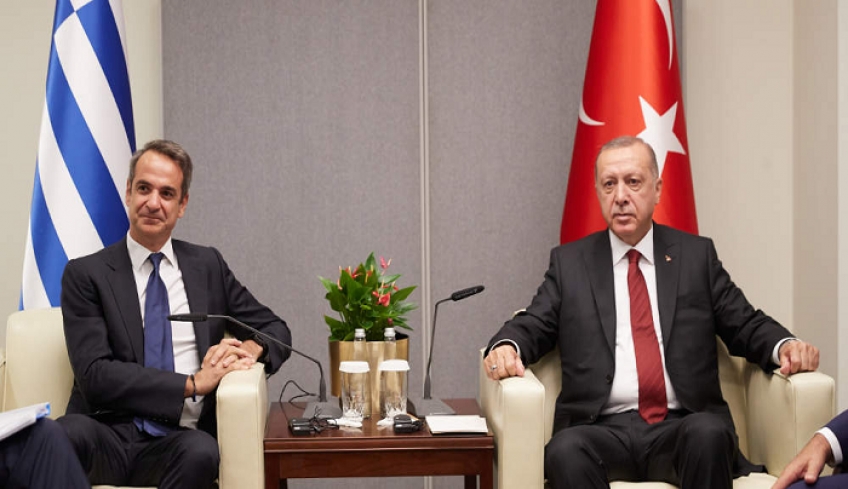 Μητσοτάκης: Θα υπερασπιστούμε την εθνική μας ακεραιότητα – Ερντογάν: Τι δουλειά έχει η Ελλάδα με τη Λιβύη;