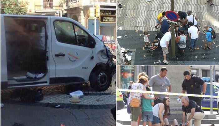 To Iσλαμικό Κράτος πίσω από την επίθεση στη Βαρκελώνη – 13 νεκροί, 100 τραυματίες