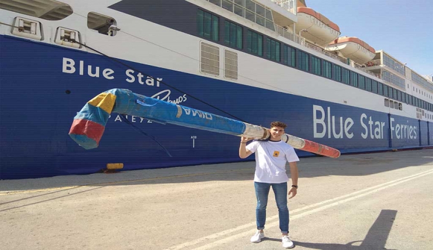 Πάντα στο πλευρό του Αλέξανδρου Παθιάκη η Blue Star Ferries
