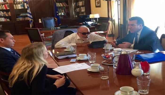 Συνάντηση Κόνσολα με τον Υπ. Εσωτερικών  Κουρουμπλή -Στο τραπέζι η άρση της απαγόρευσης των προσλήψεων στους νησιωτικούς δήμους