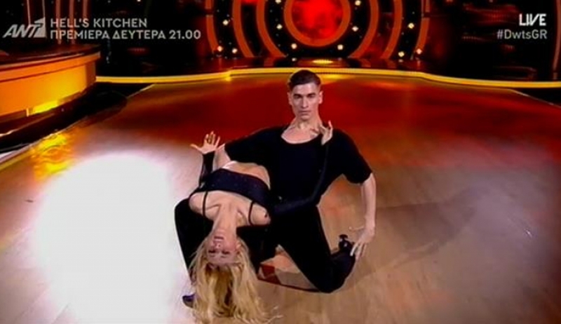 Η Ολγα Πηλιάκη αναστάτωσε τους πάντες με την εμφάνισή της στο Dancing with the stars [βίντεο]