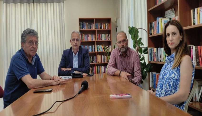 Συνέντευξη τύπου του μέλους της Πολιτικής Γραμματείας του ΣΥΡΙΖΑ Πάνου Ρήγα στην Κω
