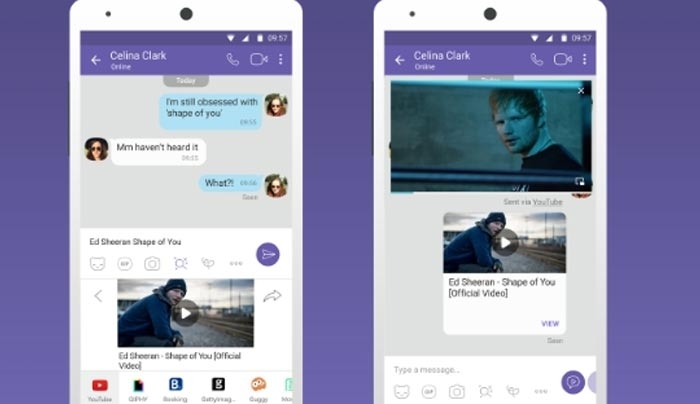Viber: Πρόσβαση σε δημοφιλείς εφαρμογές από το chat