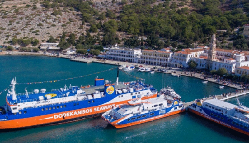Dodekanisos Seaways: Αύξηση των δρομολογίων εν όψει της μεγάλης εορτής του Πανορμίτη Σύμης
