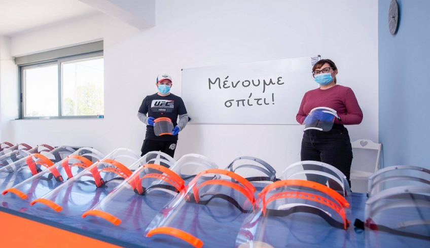 Μ. Πατάκος: Κατασκευάζει εθελοντικά στην Κω προστατευτικές ασπίδες προσώπου για γιατρούς - νοσηλευτές σε όλη την Ελλάδα μέσω 3d εκτυπωτή