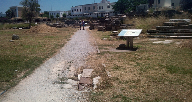 Ν.Μυλωνάς: «Παράκληση για την επιδιόρθωση προβλημάτων του οδοστρώματος αρχαιολογικών χώρων»