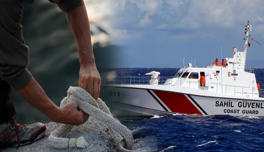 Έλληνας ψαράς «στολίζει» την τουρκική ακτοφυλακή που παρενοχλεί το καΐκι (ΒΙΝΤΕΟ)
