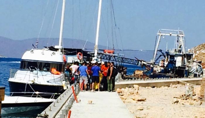 Αναστάτωση στη Σύμη με τουρκικό πλοίο - Απαγόρευσαν σε 17χρονο να πατήσει το πόδι του στο νησί