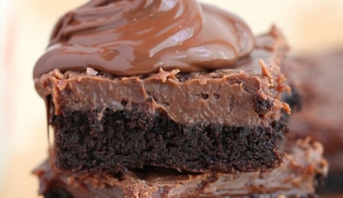 Brownies με Νουτέλα