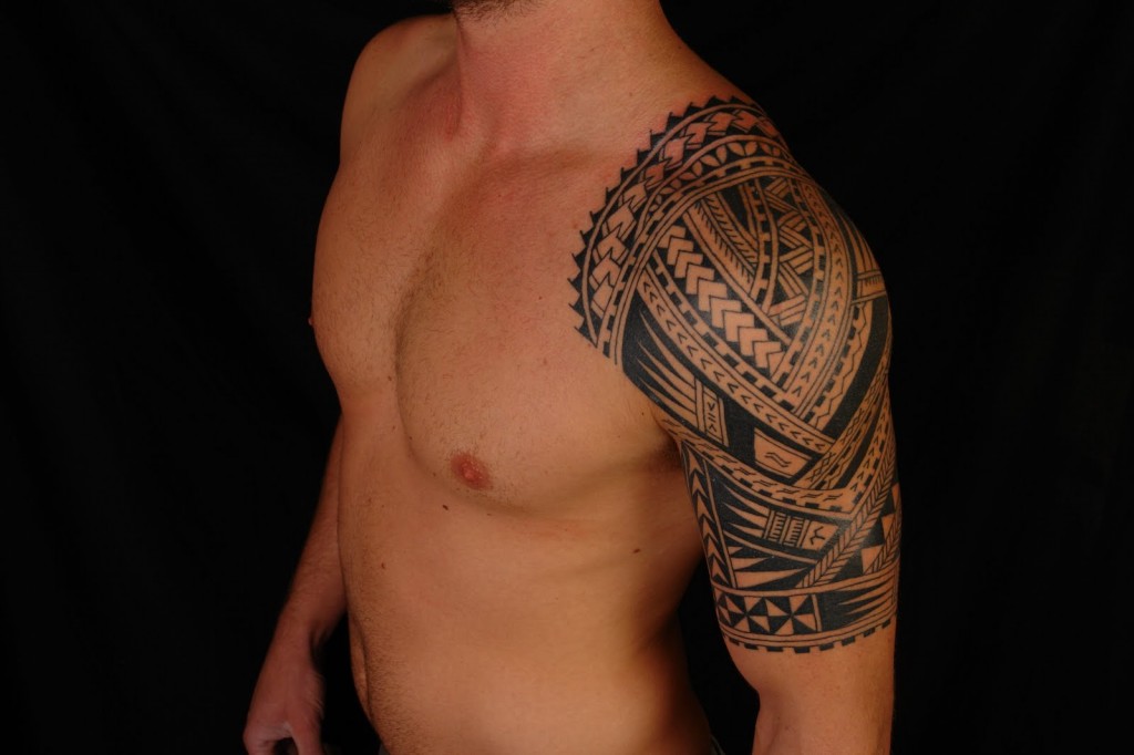 tribal half sleeve tattoos for men 89088
