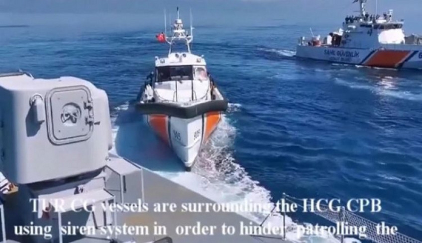 Βίντεο-Ντοκουμέντο: Έτσι Παρενοχλούν Οι Τουρκικές Ακταιωροί Τα Ελληνικά Σκάφη Στο Αιγαίο