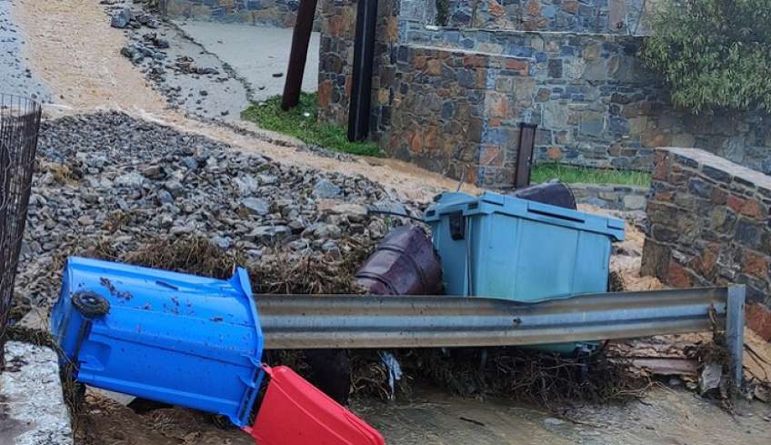 Επιτροπή καταγραφής των ζημιών από τις πλημμύρες σε Κάρπαθο-Κάσο