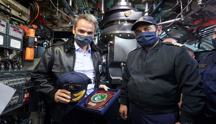 Τα ελληνικά υποβρύχια ενισχύονται ακόμη περισσότερο – Τι είπε ο Μητσοτάκης από το «Κατσώνης»