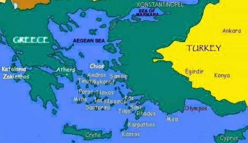 Τα νησιά μας σε τουρκικούς χάρτες