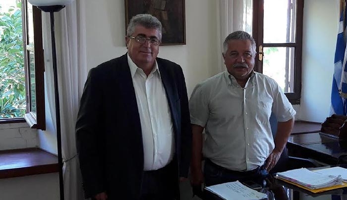 Συνάντηση Φ. Ζαννετίδη με Ν. Θεοδωρίδη περί δημόσιων συμβάσεων