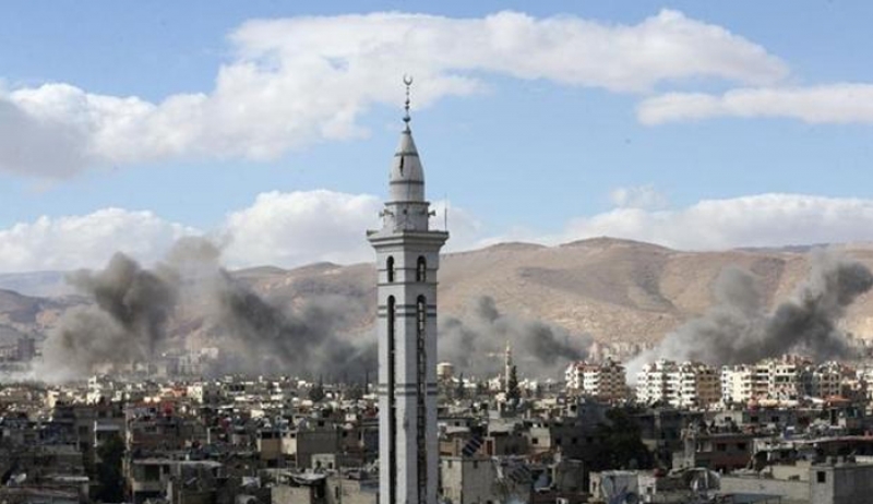 Κόλαση φωτιάς στη Συρία – Πύραυλοι χτύπησαν αεροδρόμιο μετά την επίθεση με χημικά στη Ντούμα