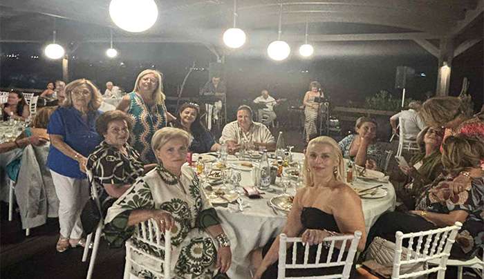 Συνεστίαση οργάνωσε η Λέσχη LIONS Ρόδου για το κλείσιμο της καλοκαιρινής περιόδου