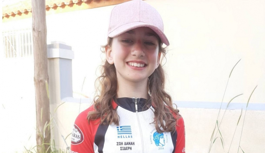 Η μικρότερη πρωταθλήτρια ποδηλασίας Δωδεκανήσου (βίντεο)