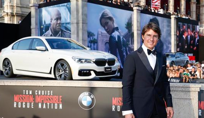 H BMW στην παγκόσμια πρεμιέρα του "Mission: Impossible - Rogue nation"