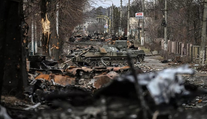 Ουκρανία: Η ΕΕ κατηγορεί τις ρωσικές στρατιωτικές δυνάμεις για τη διάπραξη θηριωδιών στη Μπούσα
