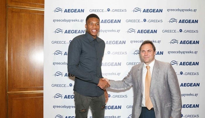 Η AEGEAN και ο Γιάννης Αντετοκούνμπο «ταξιδεύουν» την Ελλάδα σε όλο τον κόσμο (βίντεο)