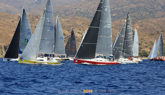Στη Χίο έφτασαν τα σκάφη της Aegean Regatta