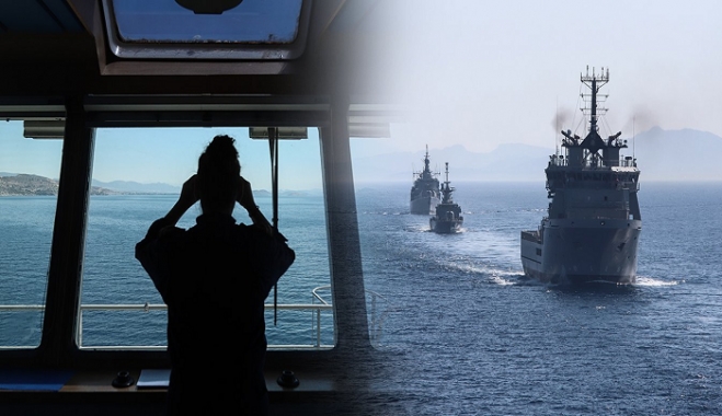 Νέα πρόκληση στο Καστελόριζο: Τουρκικά πλοία «κλείδωσαν» ελληνική φρεγάτα
