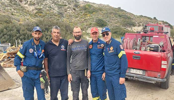 Κατάσβεση αυτανάφλεξης σε Χωματερή στην Κέφαλο Κω