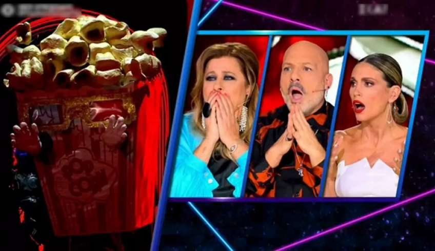 The Masked Singer: Άφησε όλους άφωνους το Ποπ Κορν βγάζοντας την μάσκα