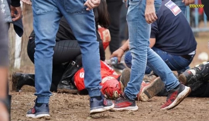 Γιαννιτσά: "Κάντε τον σταυρό σας να σωθεί το παιδί" - Συγκλονίζει ο πατέρας του 27χρονου τραυματία στον αγώνα motocross [Βίντεο]