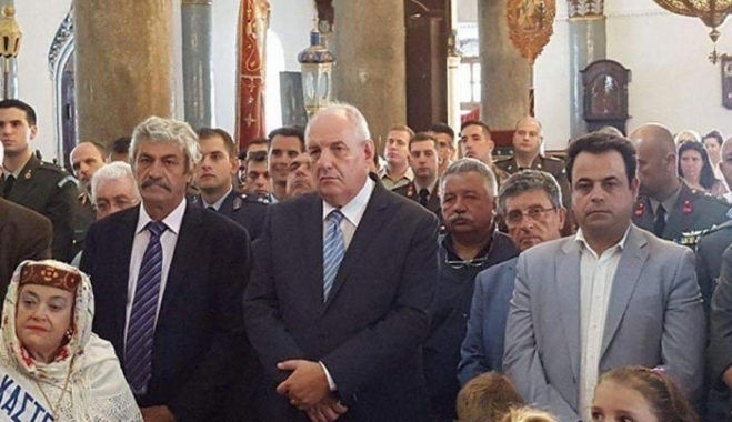 Ως εκπρόσωπος της Βουλής, ο Ν. Σαντορινιός στο Καστελόριζο για την επέτειο απελευθέρωσης του νησιού