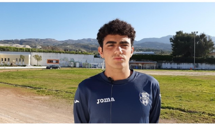 Ο 17 χρονος ποδοσφαιριστής από την Κω, Κυριάκος Σαμιώτης αγωνίζεται στην ΠΑΕ Απόλλων Σμύρνης στην Κ17