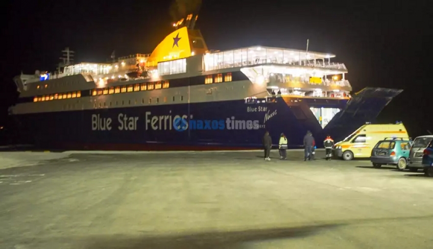 Τραγωδία στο “Blue Star Naxos” με νεκρό επιβάτη (βίντεο)