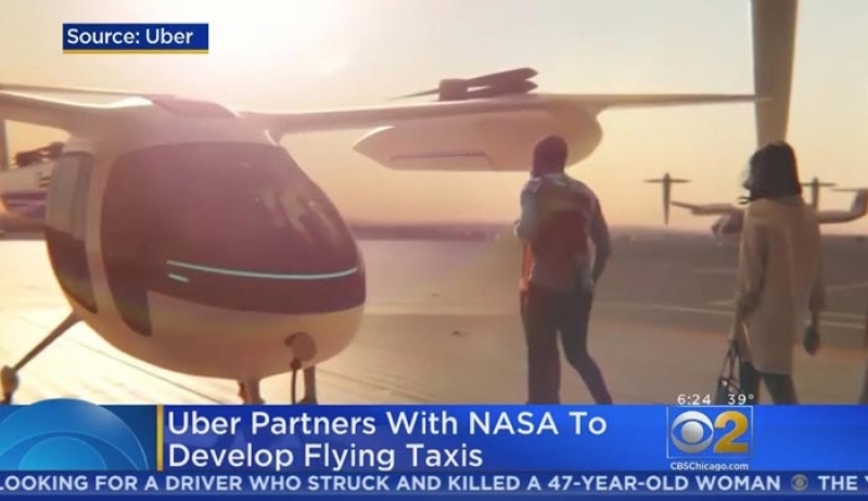 Η Uber και η NASA ετοιμάζουν ιπτάμενα ταξί - βίντεο