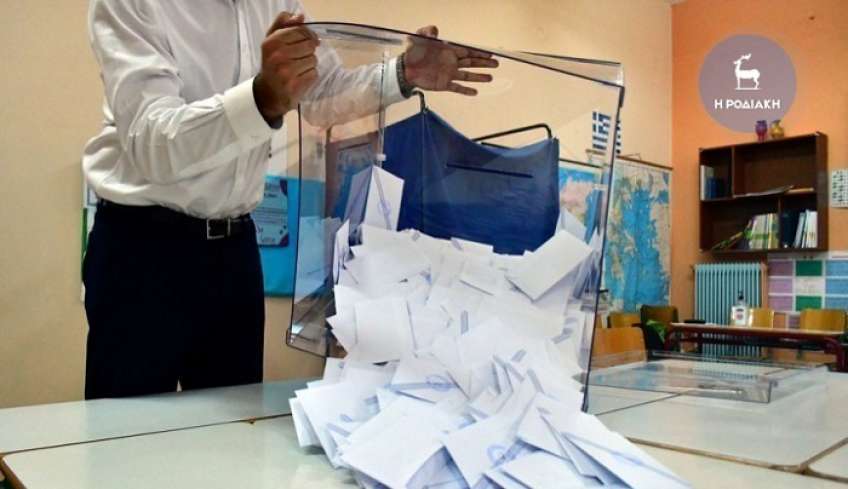 Ψήφισαν 16.300 λιγότεροι αυτή τη φορά στα Δωδεκάνησα
