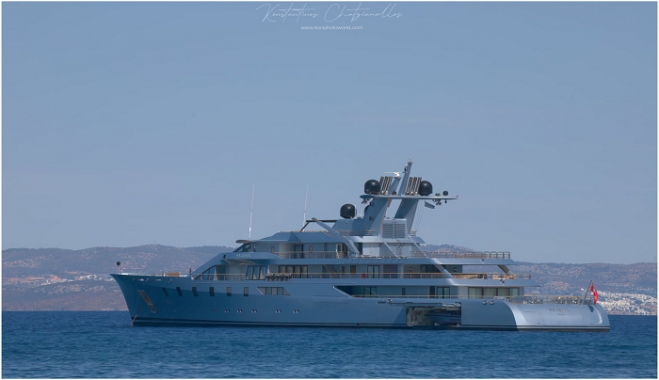 Το Superyacht &quot;PASIFIC&quot; στην Κω