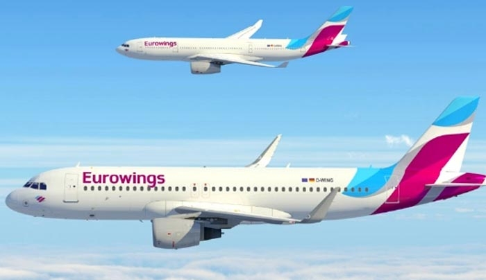 Eurowings: Νέες πτήσεις από Γερμανία προς Κέρκυρα, Ρόδο, Ζάκυνθο και Κω το 2018