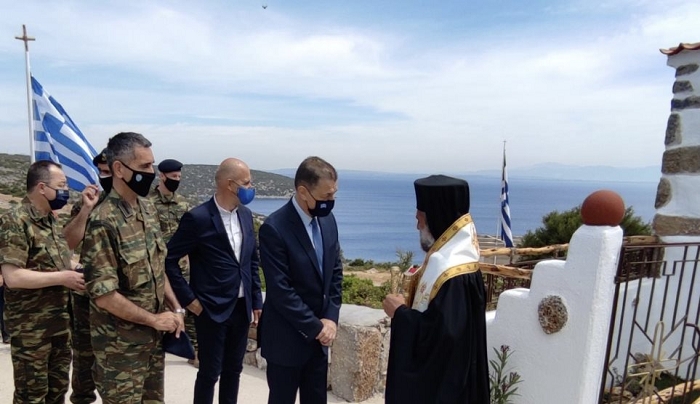Αλκιβιάδης Στεφανής: Κω και Φαρμακονήσι επισκέφθηκε ο υφυπουργός Εθνικής Αμυνας