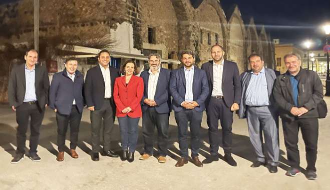 Στα Χανιά ο πρόεδρος του ΤΕΕ Δωδεκανήσου, σε σύσκεψη για την παράταση των παρεκκλίσεων στα γήπεδα κάτω των 4000 τμ