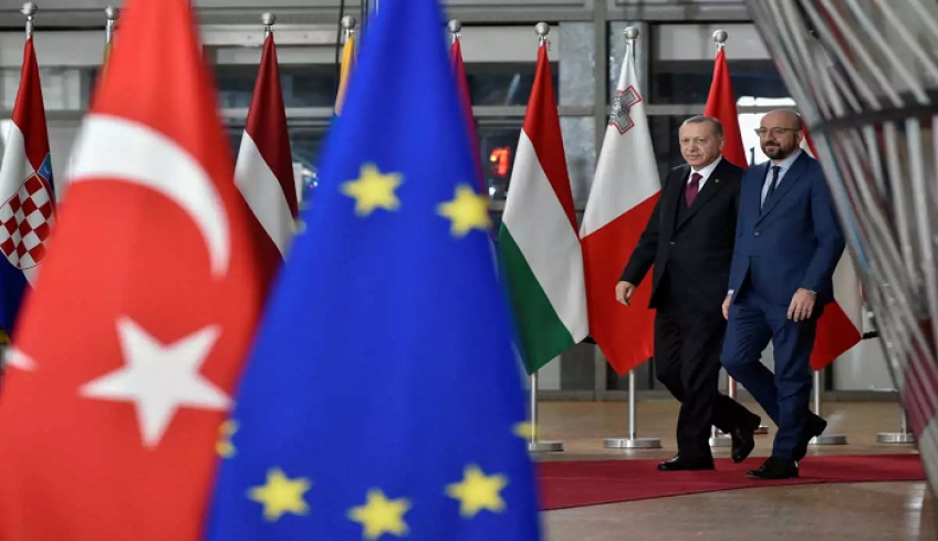 O Ερντογάν αποχώρησε χωρίς δηλώσεις από το Ευρωπαϊκό Συμβούλιο